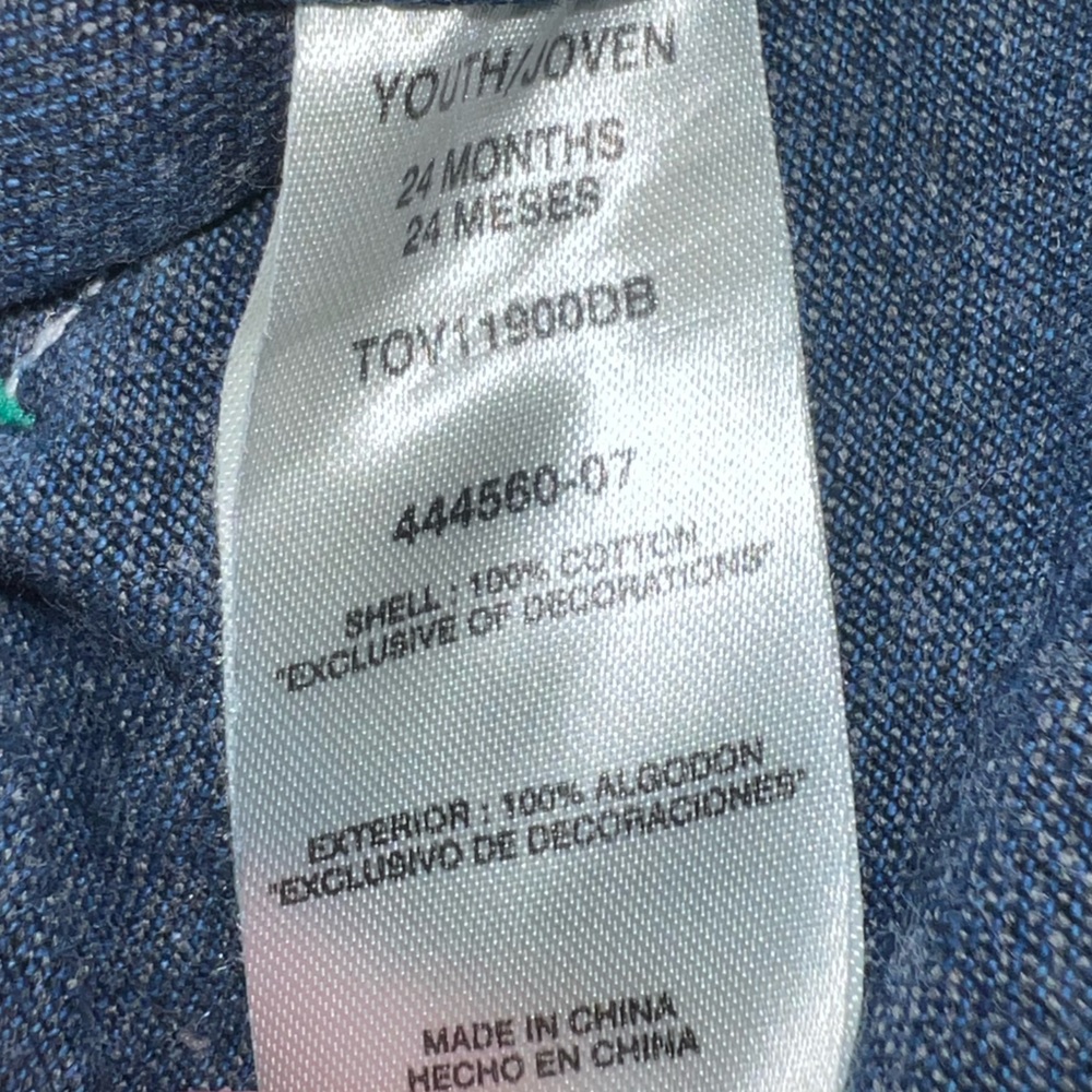 Liberty overalls size 24 months - Picture 4 of 4